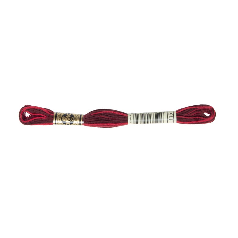 DMC 6-Strand Embroidery Cotton Floss, Variegated Garnet - Image 2